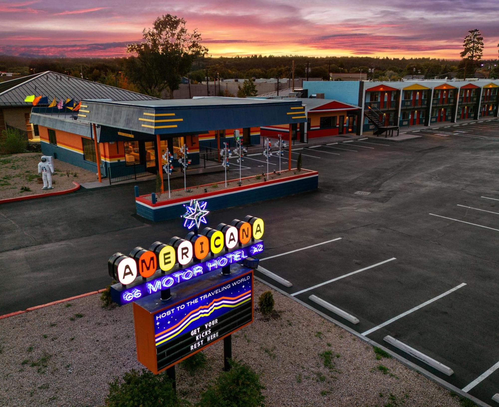 Americana Motor Hotel Flagstaff Extérieur photo